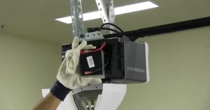 Damaged Garage door opener