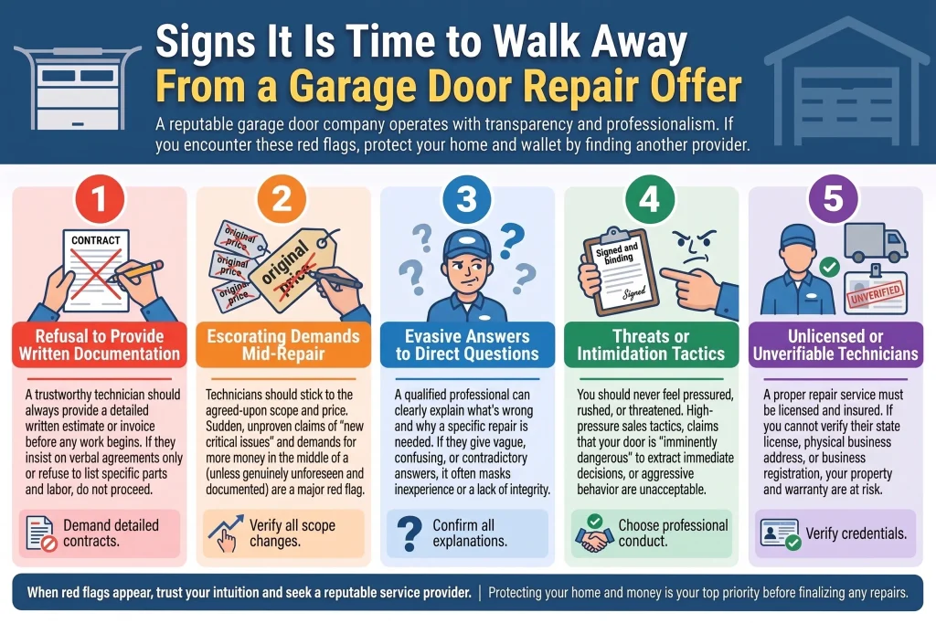 Signs It Is Time to Walk Away From a Repair Offer