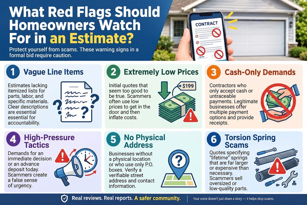 What Red Flags Should Homeowners Watch For in an Estimate?