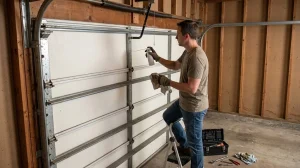 Lubricating Garage Door
